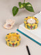Blue Pottery T-Light Holder Set Of 2 Pcs.